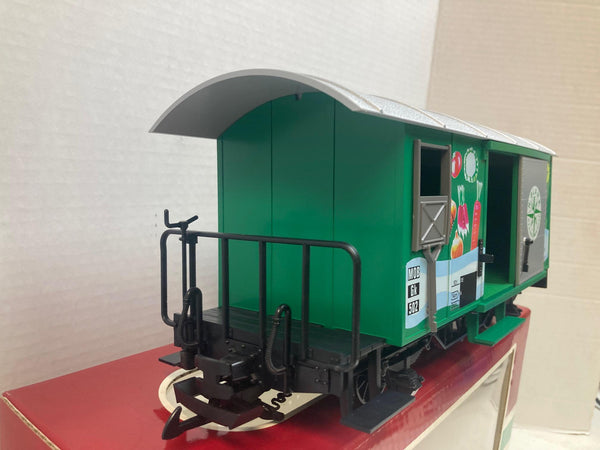 LGB 4128 R Blank Grains Boxcar – G Scale, Pre-Owned Very Good Condition