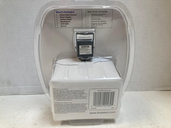 First Alert P-500-C Mini Analog Surveillance Camera w/ Audio – NOS