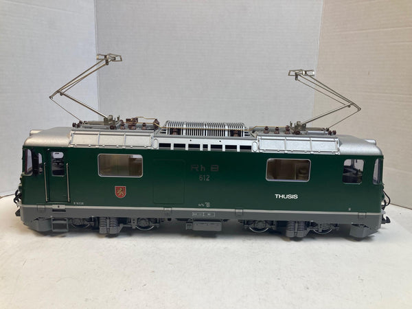 LGB 2143 RhB 612 Electric Locomotive w/ Sound – Excellent Condition – G Scale
