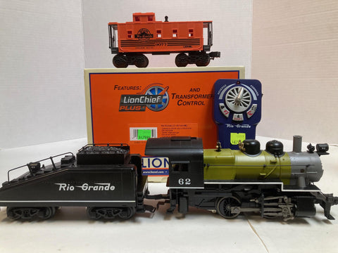 Lionel Rio Grande LC+ A5 0-4-0 #62 W/ Caboose (6-84965, 6-9077)