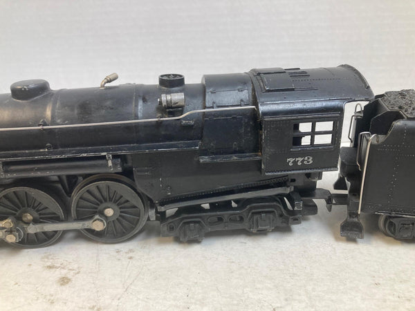 Vintage 1950 Lionel 773 Hudson Steam Loco w/ 2426W Tender - Tested - Original - Read