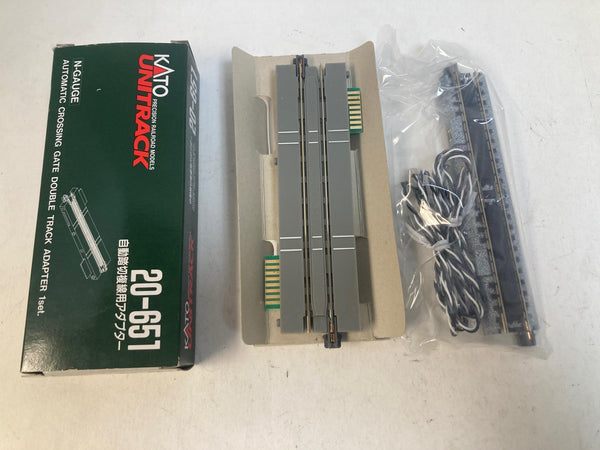 KATO N Scale 20-651 Automatic Crossing Gate Double Track Adapter NEW