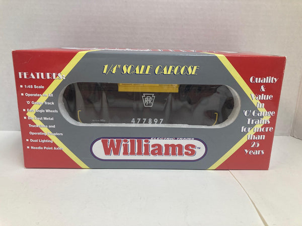 Williams Pennsylvania Yellow Cupla Caboose O Gauge #CAB118