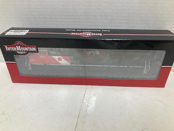 InterMountain Canadian National ET44AC VETERANS HO Scale Loco #3015 (497109-01) - DCC, No Sound