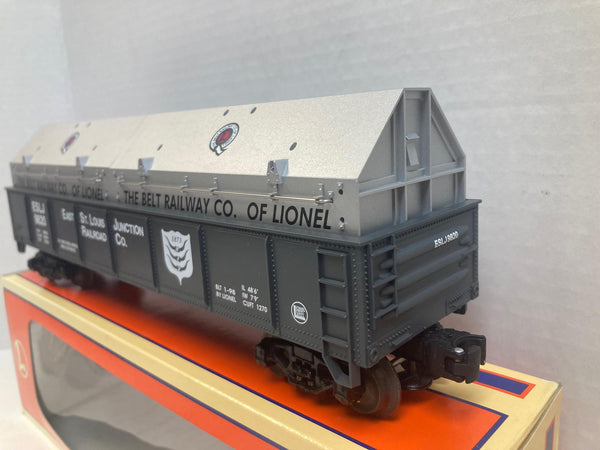 Lionel 6-26913 E. St. Louis Gondola w/ Coil Covers – O Gauge – Pre-Owned Very Good