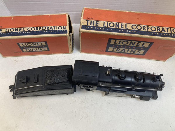 Vintage Lionel Lines #1656 0-4-0 Bell Ringer Steam Locomotive & Tender w/ Box — WORKS