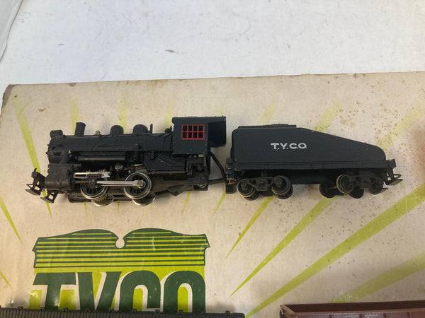 Vintage Tyco Little Trains HO Set No. T-3 - Shifter Steam Loco - Runs Great!