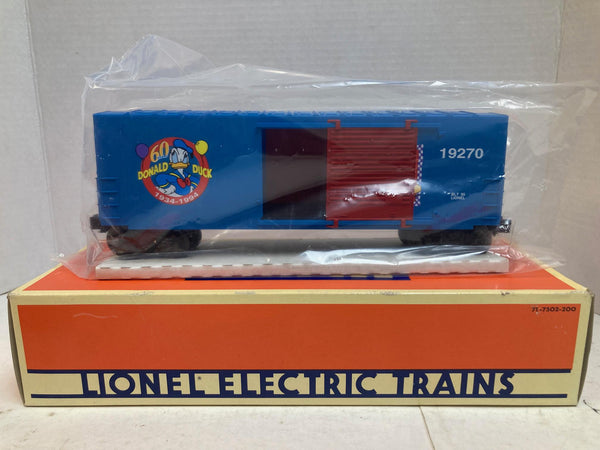Lionel Donald Duck 60th Birthday Hi-Cube Boxcar (6-19270) O Gauge