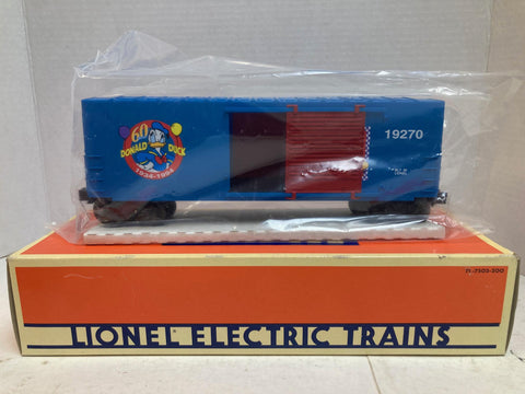 Lionel Donald Duck 60th Birthday Hi-Cube Boxcar (6-19270) O Gauge