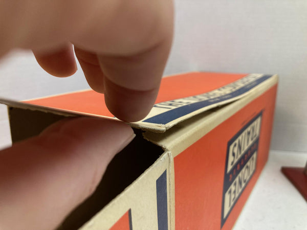 Lionel No. 394 Rotating Beacon Tower RARE Red Base Silver w/Box & Instructions