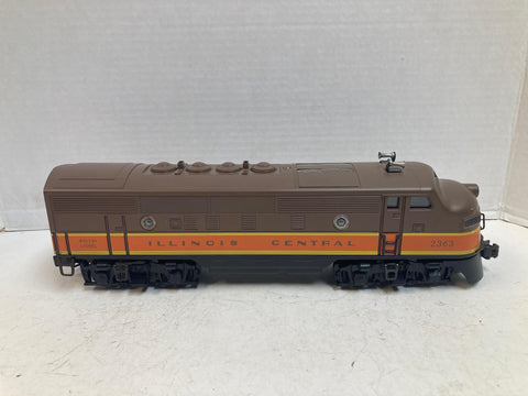 Lionel F3 Illinois Central Dummy Unit #2363 – Wire Mesh Vents – O Gauge – Pre-Owned Very Good