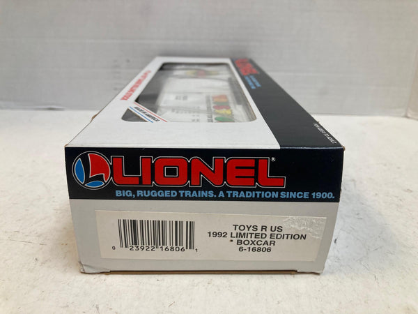 Lionel 6-16806 Toys “R” Us 1992 Limited Edition Boxcar O Gauge - Great Condition - Appears unused