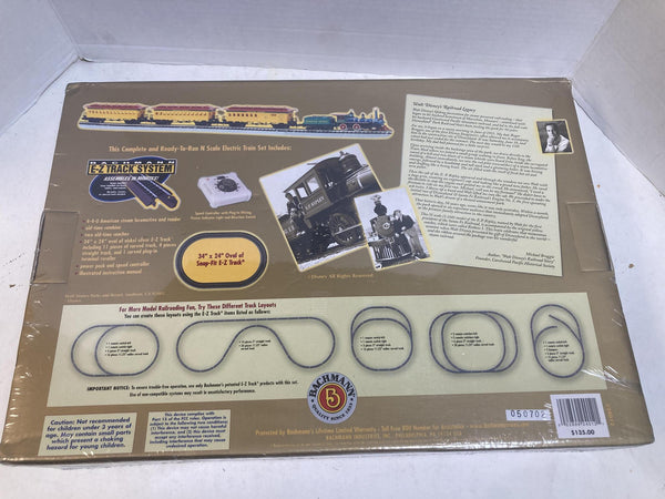 Bachmann N Scale Disneyland Railroad Train Set #24012 50th Anniversary Sealed