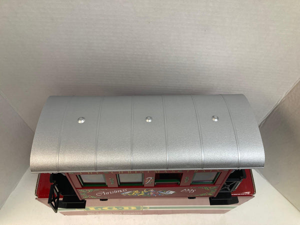 LGB 36078 “The Christmas Train” Passenger Car – 1998 Edition – G Scale – Very Good Pre-Owned Condition
