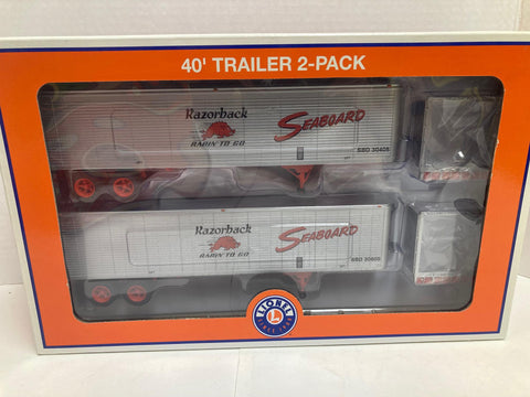 Lionel Seaboard 40' Trailer 2-Pack (6-84885)