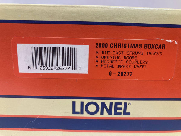 Lionel 6-26272 “Christmas” Boxcar – O Gauge – NIB
