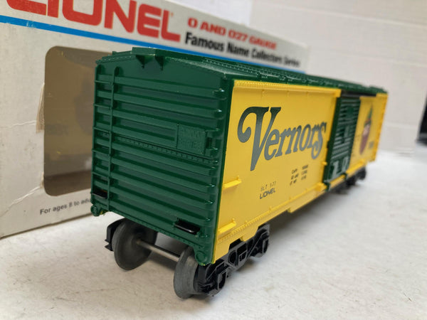 Lionel 6-7809 Vernors Boxcar LNIB O Gauge Collectible Advertising Car