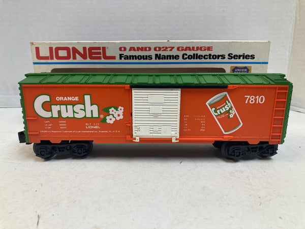 Lionel 6-9810 Orange Crush Boxcar – O Gauge – Pre-Owned Very Good Condition