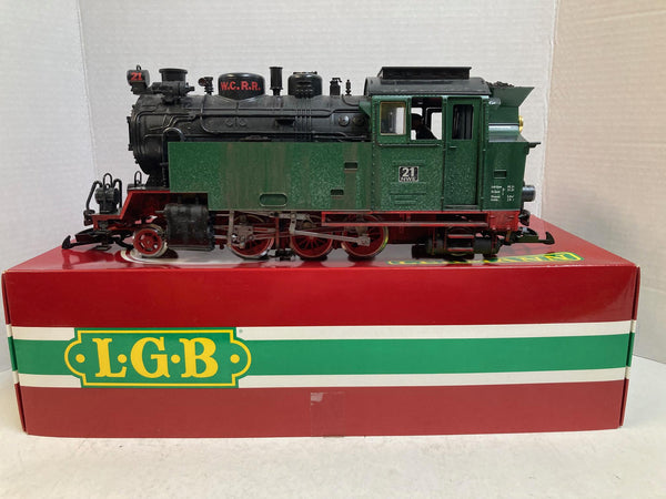 LGB 22802 G Scale “W.C.R.R.” — Custom Weathered Steam Locomotive (Working / Modified)