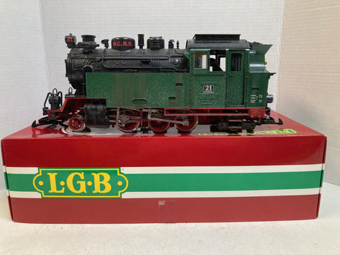 LGB 22802 G Scale “W.C.R.R.” — Custom Weathered Steam Locomotive (Working / Modified)