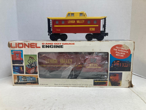 Lionel 6-8775 Lehigh Valley GP-9 Powered Diesel Locomotive w/ 9288 Caboose