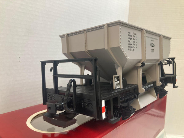 LGB 4141 OEG Ballast/Hopper Car – G-Scale, Pre-Owned, Very Good Condition