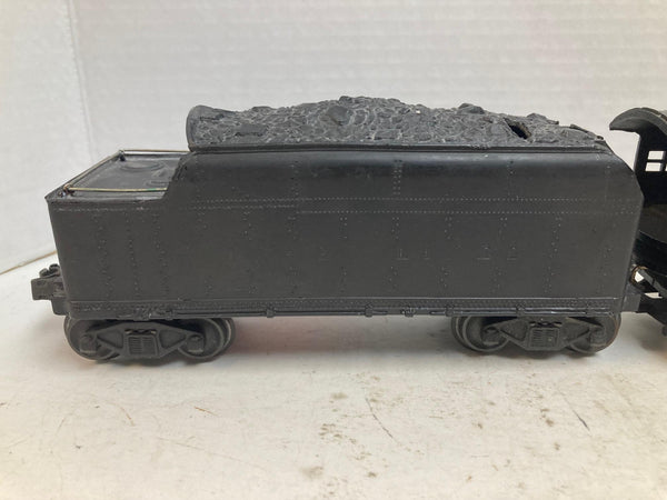 Lionel 1666 2-6-2 steam locomotive with 2466WX whistling tender O Gauge Post war