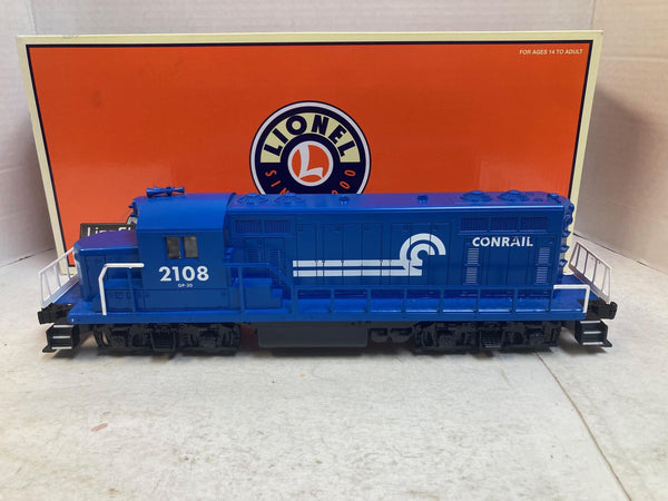 Lionel O Scale LionChief Plus 2.0 Conrail GP20 #2108 (2234160) – New, Test Run Only