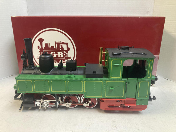 LGB 2073D G Gauge Green Steam Locomotive #298.14 w/ Original Box Made in W. Germany