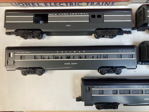 Lionel O Gauge New York Central Passenger Car Set (5) - NYC & Pullman - Boxed