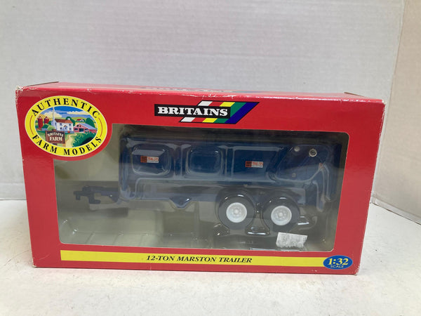 Britains 12-Ton Marston Trailer 1:32 Scale Farm Implement #00049 NIB – Box Wear