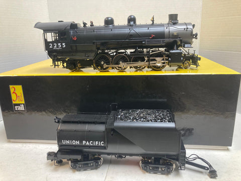 SUNSET MODELS 3RD RAIL O SCALE, BRASS UNION PACIFIC MIKADO 2-8-2 #2255 STEAMER!!