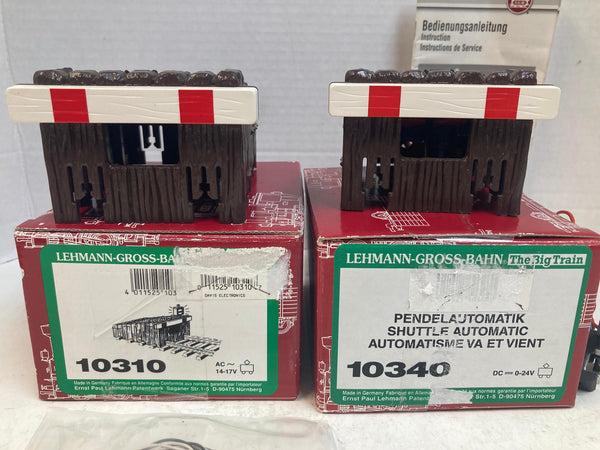 LGB 10310 & 10340 Track Bumper Bundle – Pre-Owned Very Good Condition – G Scale
