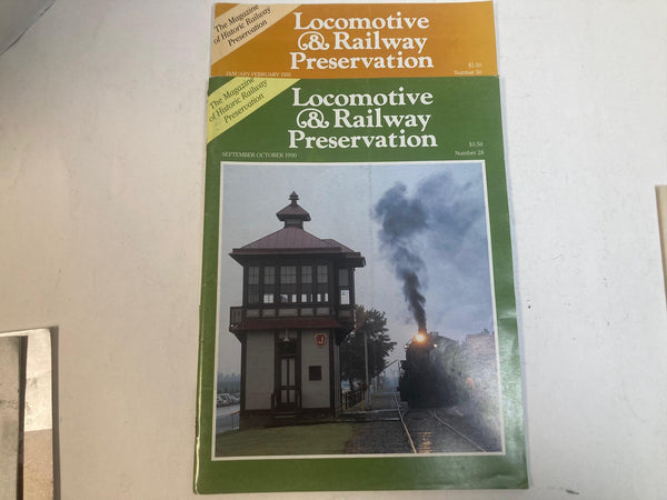 Railroad Preservation Magazine Lot – Locomotive & Railway Preservation + Railroad Heritage (6 Issues)