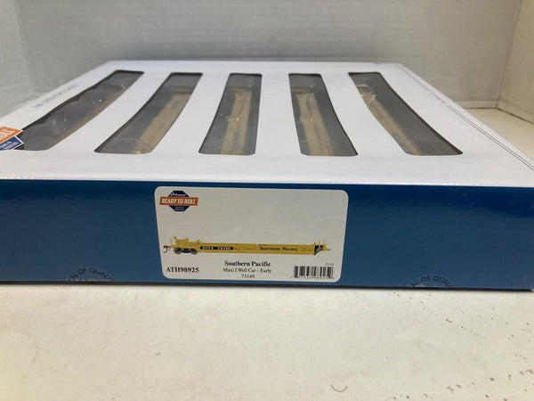 Athearn HO RTR Southern Pacific Maxi-I 5-Unit Well Car Set #73149 - NIB - SEALED