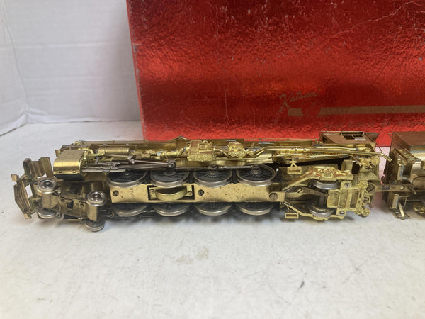 Katsumi HO Brass Southern Pacific MT-4 4-8-2 Steam Locomotive & Tender w/ Box