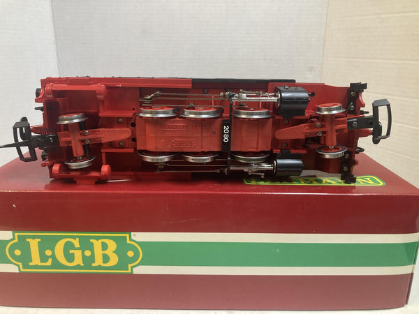 LGB 2080 D G Gauge Deutsche Reichsbahn 2-6-2 Tank Steam Locomotive 99 6001 w/ Box