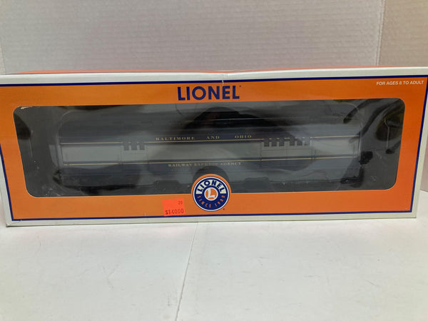 Lionel B&O TrainSounds Baggage Car #665 (6-25176) Baltimore and Ohio Railway Express Agency O Scale