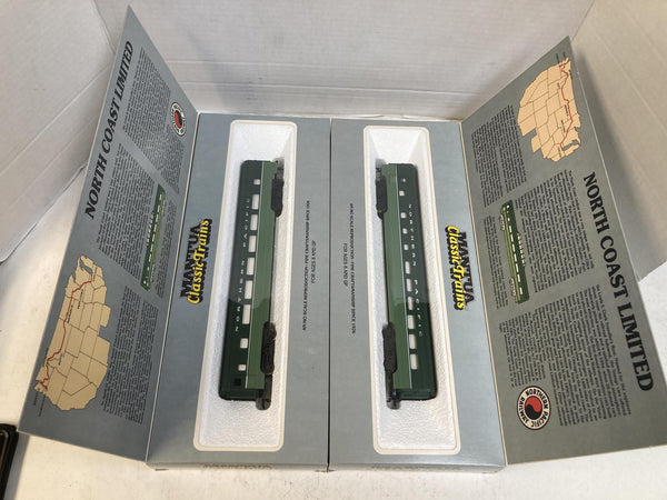 Mantua Classic Trains HO Northern Pacific North Coast Limited Passenger Car Set (7)