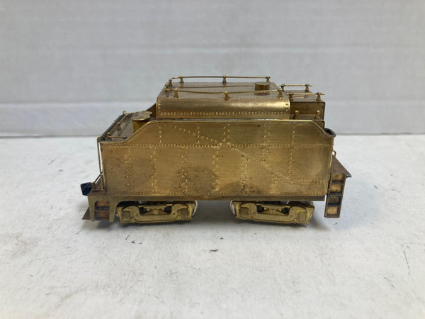HO Scale Brass (Slope Back) Small Steam Tender - 8-Wheel (4-Axle) - Clear Vision Style - Japan