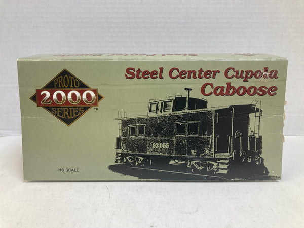 Proto 2000 Series Steel Center Cupola Caboose – HO Scale – New Old Stock