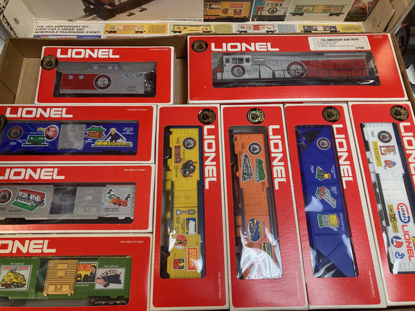 Lionel 75th Anniversary Set: U36B Diesel, Caboose, & 7 Cars (6-7500)-(6-7508)