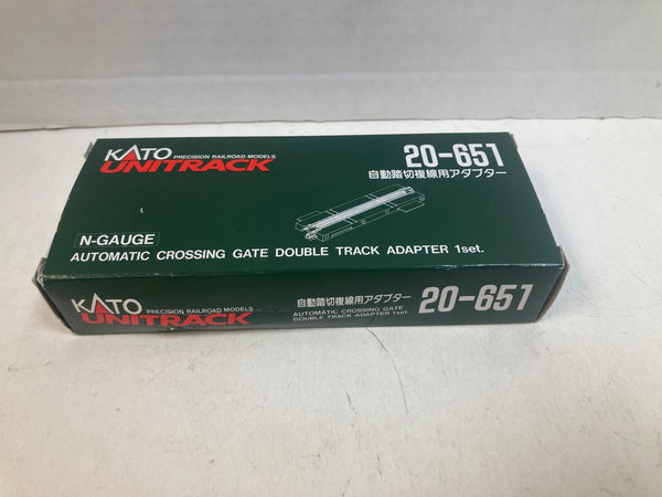 KATO N Scale 20-651 Automatic Crossing Gate Double Track Adapter NEW