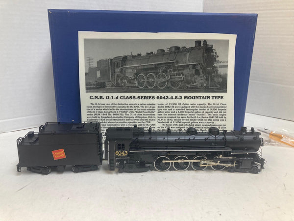 VH Scale Models HO Brass CNR 4-8-2 U-1-d Mountain #6043 - Boxed - EXCELLENT RUNNER