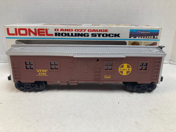 Lionel 6-5745 ATSF Bunk Car – O Gauge – Pre-Owned Very Good Condition