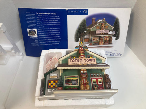 Department 56 Totem Town Souvenir Shop (56.55053)