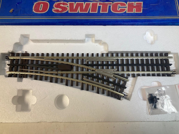 Atlas O 6071 Custom Supreme O54 RH Switch - Manual Ground Throw - Nickel Silver