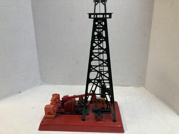 Lionel No. 2305 Getty Operating Oil Derrick & Pumper w/ Barrels & Control Switch