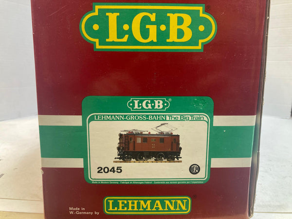 LGB 2045 #205 RhB GE 2/4 Electric Good Condition