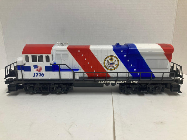 Lionel "Spirit of '76" BiCentennial Set: Engine W/13 State Box Cars+Caboose (1776, 7600-7613)